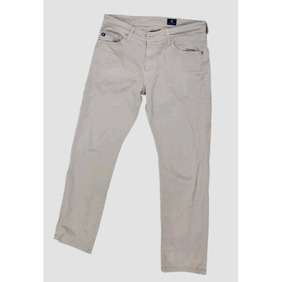 Adriano Goldschmied The Graduate Tailored Leg Sueded Stretch Pants Men 32 x 34 - Picture 1 of 11